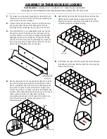 Предварительный просмотр 2 страницы Tennsco BK6-121812-1 Assembly Instructions/Parts Manual