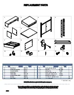 Preview for 4 page of Tennsco Enclosed Foreman’s Desk Assembly Instructions/Parts Manual