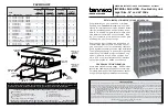 Tennsco Imperial Shelving 3630 Assembly Instructions/Parts Manual предпросмотр