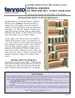 Tennsco Imperial Shelving Assembly Instructions preview