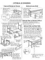 Preview for 4 page of Tennsco Industrial Workbench with Steel Top Assembly Instructions/Parts Manual