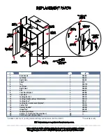 Preview for 4 page of Tennsco J2478A-N-W Assembly Instructions/Parts Manual