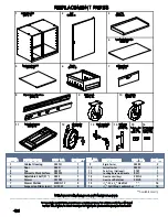 Preview for 4 page of Tennsco MB-1-2542-MGY Assembly Instructions/Parts Manual