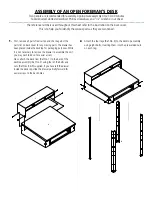 Предварительный просмотр 2 страницы Tennsco Open Foreman's Desk Assembly Instructions/Parts Manual