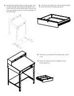 Preview for 3 page of Tennsco Open Foreman's Desk Assembly Instructions/Parts Manual