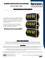 Tennsco Z-Line Tire Rack-Adder Assembly Instructions/Parts Manual preview