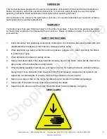 Preview for 3 page of Tennsmith U48-22 Operation, Parts & Maintenance Manual