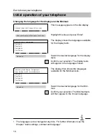 Preview for 14 page of Tenovis Integral TH 13 Operating Instructions Manual