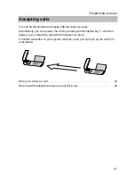 Preview for 21 page of Tenovis Integral TH 13 Operating Instructions Manual