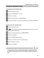 Preview for 39 page of Tenovis Integral TH 13 Operating Instructions Manual