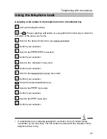 Preview for 41 page of Tenovis Integral TH 13 Operating Instructions Manual