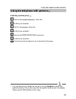 Preview for 69 page of Tenovis Integral TH 13 Operating Instructions Manual