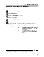 Preview for 87 page of Tenovis Integral TH 13 Operating Instructions Manual