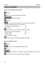 Preview for 12 page of Tenovis TB 510 User Manual