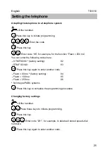 Preview for 25 page of Tenovis TB 510 User Manual