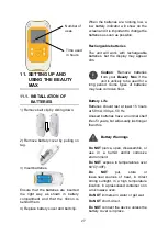 Preview for 28 page of TensCare BEAUTYMAX Instructions For Use Manual