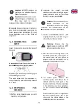 Preview for 21 page of TensCare iTouch Sure Instructions For Use Manual