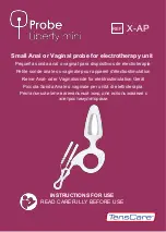 Preview for 1 page of TensCare Liberty mini Instructions For Use Manual