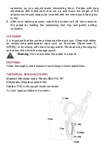 Preview for 4 page of TensCare Liberty mini Instructions For Use Manual