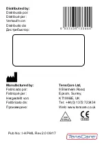 Preview for 20 page of TensCare Liberty mini Instructions For Use Manual