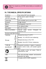 Предварительный просмотр 21 страницы TensCare OVA+ Instructions For Use Manual