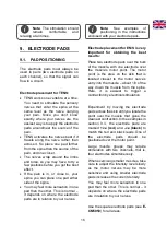 Preview for 17 page of TensCare Perfect EMS Instructions For Use Manual