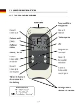 Preview for 118 page of TensCare Perfect EMS Instructions For Use Manual