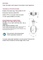 Предварительный просмотр 5 страницы TensCare Probe Liberty loop X-VPL Instructions For Use Manual