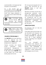 Preview for 36 page of TensCare QALM User Manual