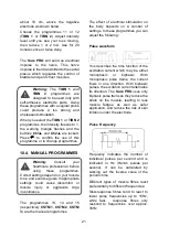 Preview for 22 page of TensCare Sure PRO Instructions For Use Manual