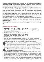 Preview for 15 page of TensCare X-PR13 Instructions For Use Manual