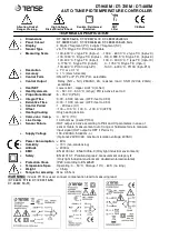 Tense DT-96EM Quick Start Manual предпросмотр