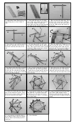 Tensegri-Teach 6-Dowel bowl with cacao pod Assembly Instructions preview