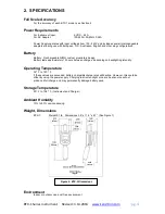 Preview for 4 page of TENSITRON BTX-1 Series Operating Instructions Manual