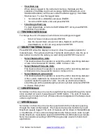 Preview for 13 page of TENSITRON TX-1000-1 Operating Instructions Manual