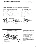 Preview for 11 page of Tentandtable.com West Coast Frame Tent 10'x'10 Assembly Instructions Manual