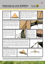 Tentipi Safirflex Nordic tipi Manual предпросмотр