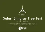 Preview for 1 page of Tentsile Safari Stingray Owner'S Manual