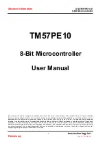 Предварительный просмотр 1 страницы TENX TECHNOLOGY TM57PE10 User Manual