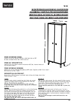 Preview for 1 page of Tenzo 1632 Assembly Instructions Manual