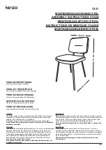 Tenzo 3351 Assembly Instructions preview