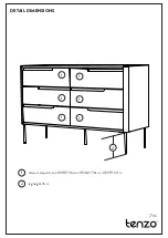 Preview for 21 page of Tenzo 7706 Assembly Instruction Manual