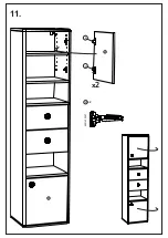 Предварительный просмотр 10 страницы Tenzo TOM TAILOR COLOR BATH 4974 Assembly Instructions Manual