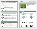 Предварительный просмотр 3 страницы Teo 9102 Quick Reference