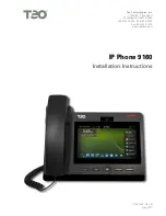 Teo 9160 Installation Instructions Manual preview