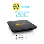 Preview for 1 page of TEP REPLAY+ Quick Start Manual