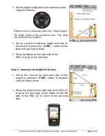 Предварительный просмотр 4 страницы Tepex LASER PROFILER - PDA Instruction Manual