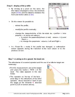 Предварительный просмотр 6 страницы Tepex LASER PROFILER - PDA Instruction Manual