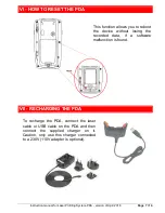 Предварительный просмотр 9 страницы Tepex LASER PROFILER - PDA Instruction Manual