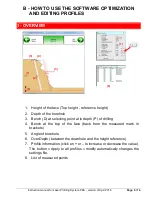 Предварительный просмотр 11 страницы Tepex LASER PROFILER - PDA Instruction Manual